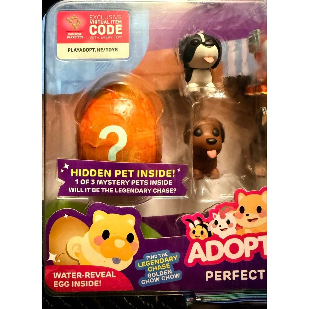 Jazwares Adopt Me Perfect Pups Kids‎ OS Multicolor New Mystery Egg Virtual Code